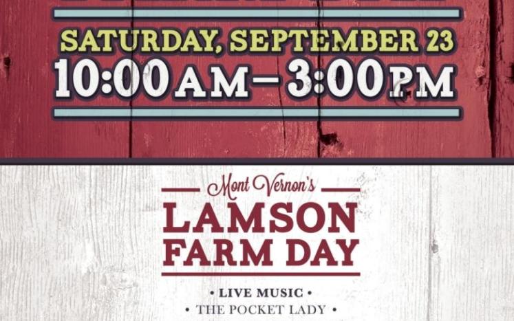 Lamson Farm Day 2023 Schedule
